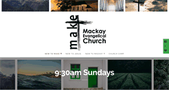 Desktop Screenshot of mackayevangelicalchurch.com