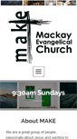 Mobile Screenshot of mackayevangelicalchurch.com